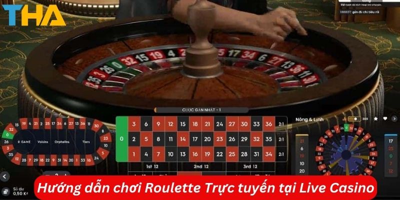 Hướng Dẫn Cách Chơi Roulette Trực Tuyến-Chủ Để Live Casino 5 Hướng dẫn chơi Roulette Trực tuyến tại Live Casino